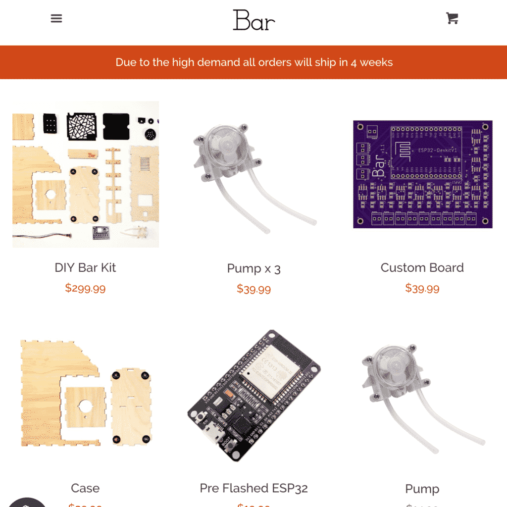 MyBar® - Cocktail Machine (DIY Kit) - 9 Pumps – MyBar.io